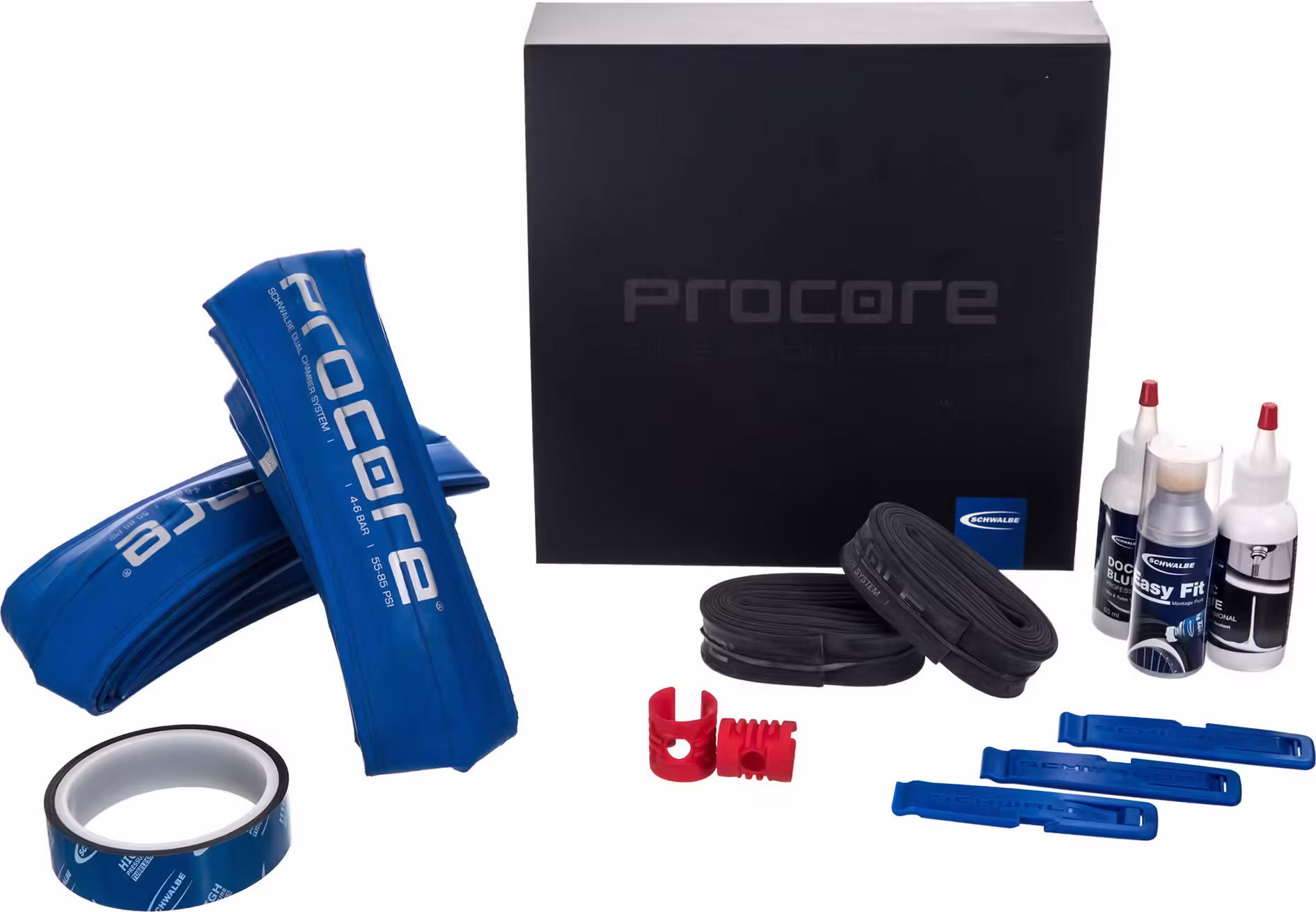 Schwalbe kit double chambre +liquide procore 27.5′