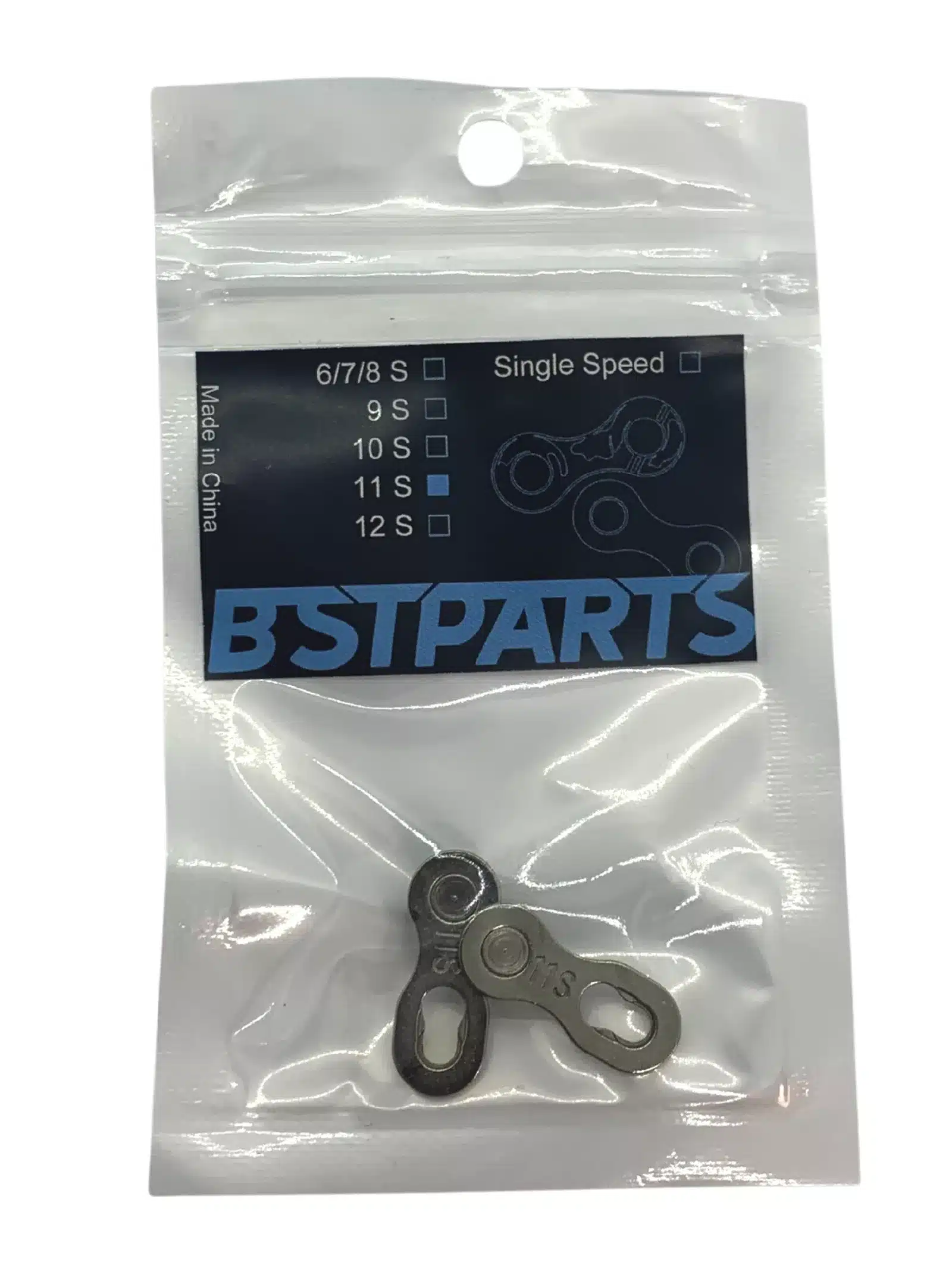 Attache Rapide SP12 BST-PARTS 12 Vitesses, argent, 5 paires – Image 4