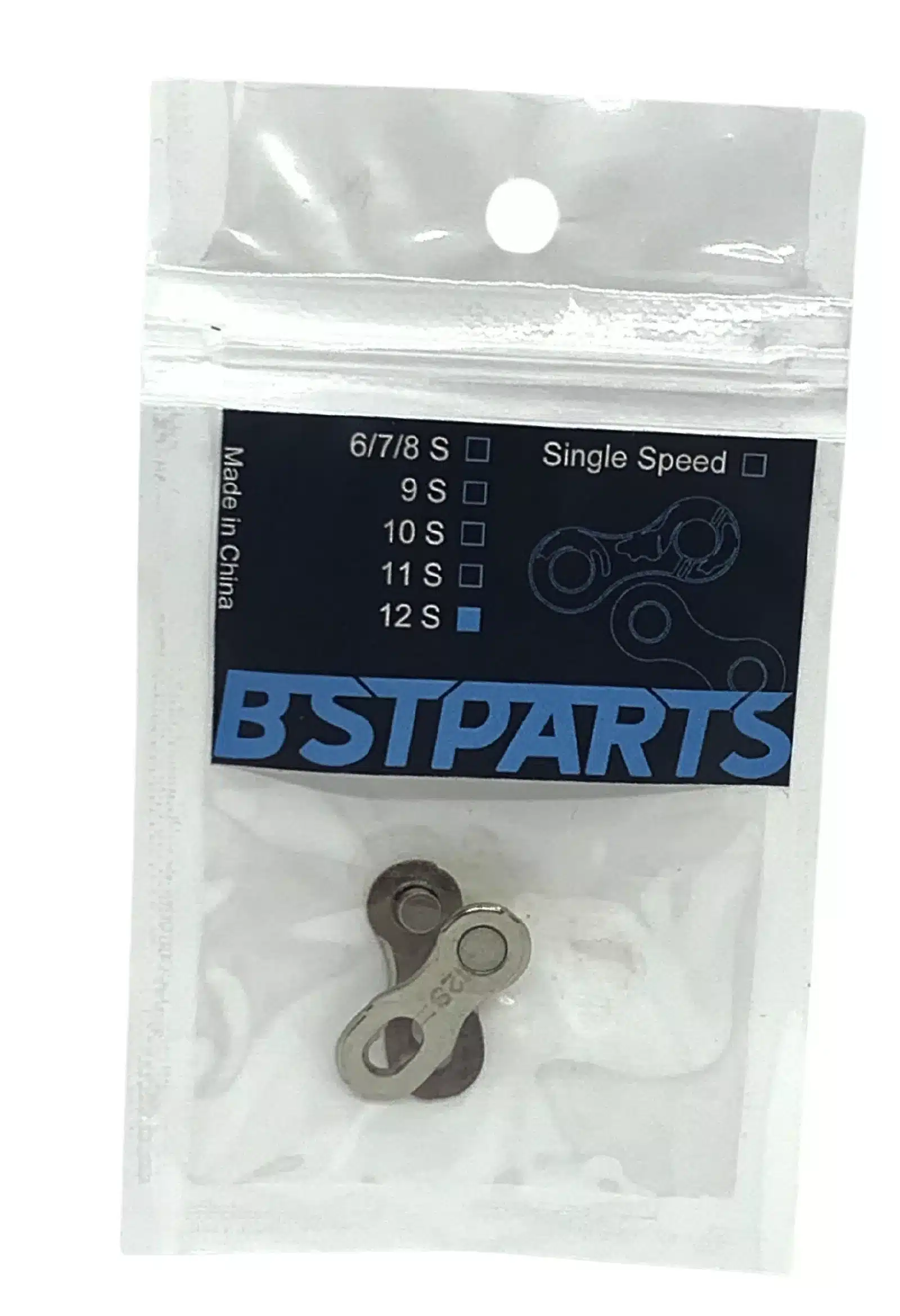 Attache Rapide SP12 BST-PARTS 12 Vitesses, argent, 5 paires – Image 3