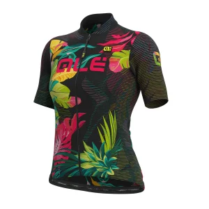 Maillot manches courtes femme ALÉ SOLID TROPIKA