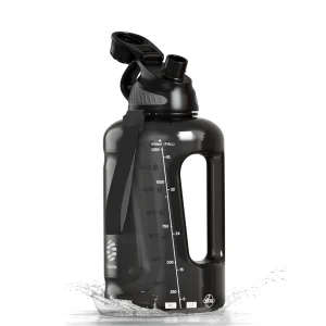 1900mlSport-WasserflascheausKunststoff_7.jpgv1692343954 Bouteille d'eau en plastique Tritan Sport 1600 ml avec couvercle magnétique, noir