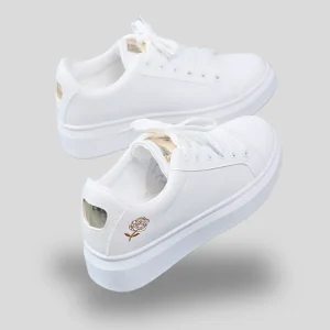 CHAUSSURES EN CUIR CASUAL - GLOSS ROSE