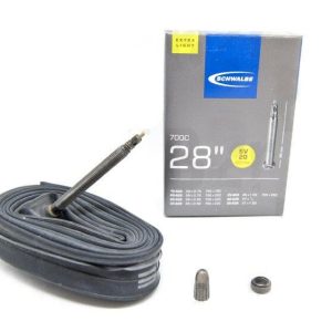 Chambre Schwalbe 700X18-23 C Valve longue PRESTA 60mm – Noire – SV20VL