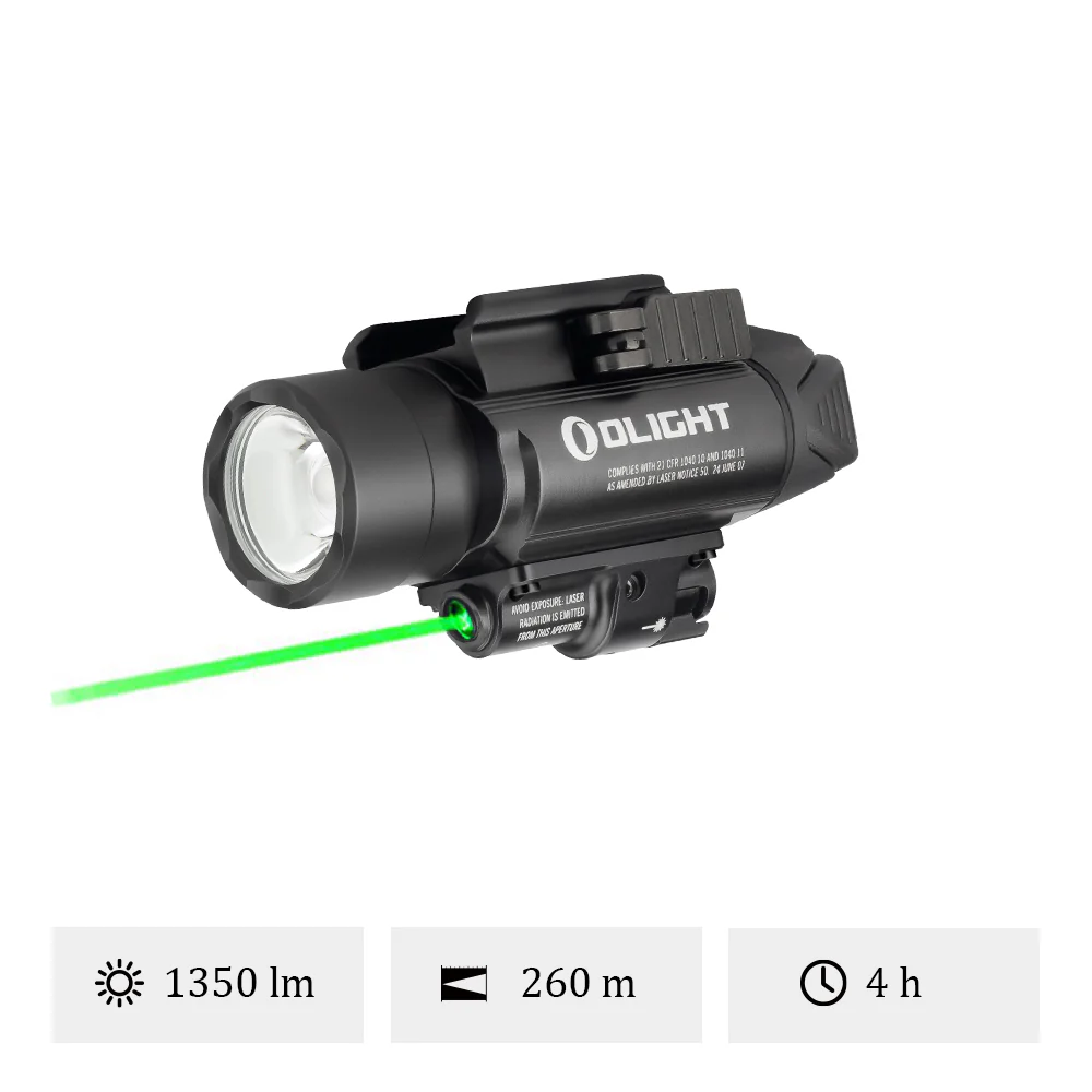 Olight Baldr Pro | Lampe Torche Ultra Puissante Avec Laser Vert – Image 2