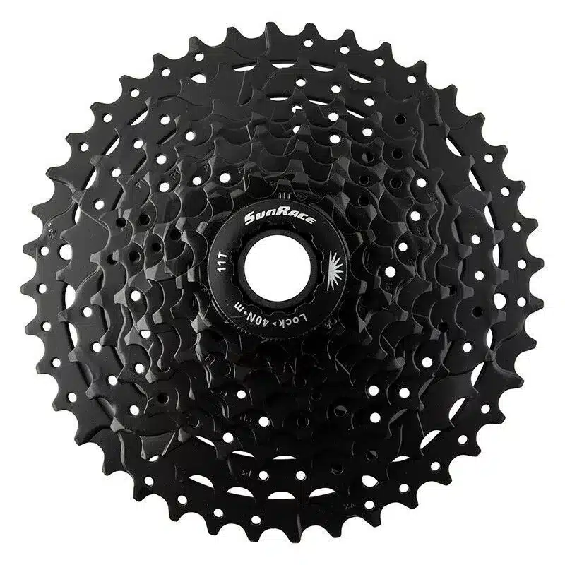 Cassette VTT Sunrace CS-M980 9V Noir – Image 2