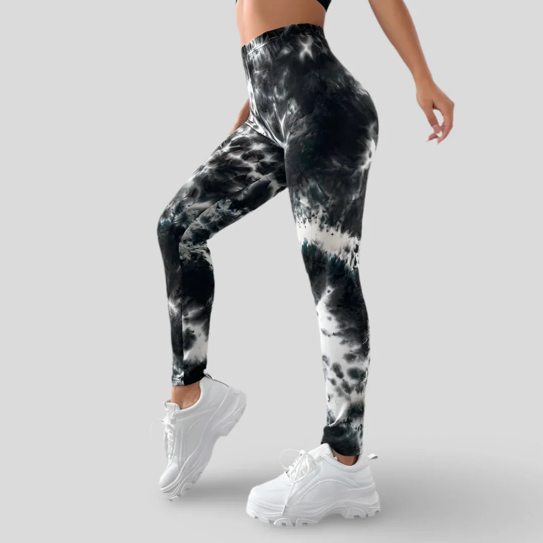 LEGGINGS DE SPORT MODERNES À MOTIF ÉCLAIR COLORÉ - STORM – Image 5