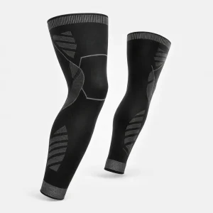Manchon de compression jambe complète pour sport, running et randonnée