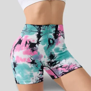 SHORTS DE SPORT À MOTIF COLORÉ - MIX