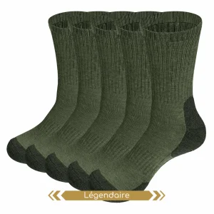 Ab730434b59eb43a2af2bc49295162e74v-1-1-_1.pngv1690284134 Chaussettes thermiques, 5 paires/paquet, anti-humidité, mi- mollet