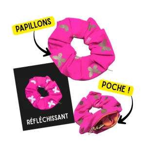 Chouchou-papillons-rose.pngv1765657957 Chouchou Poche Secrète - Papillons