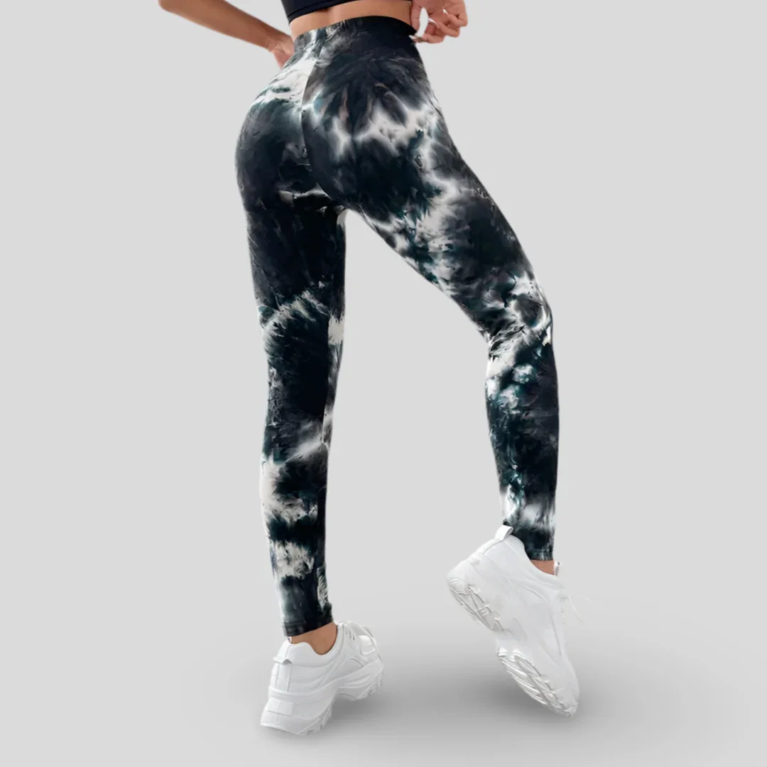 LEGGINGS DE SPORT MODERNES À MOTIF ÉCLAIR COLORÉ - STORM – Image 4
