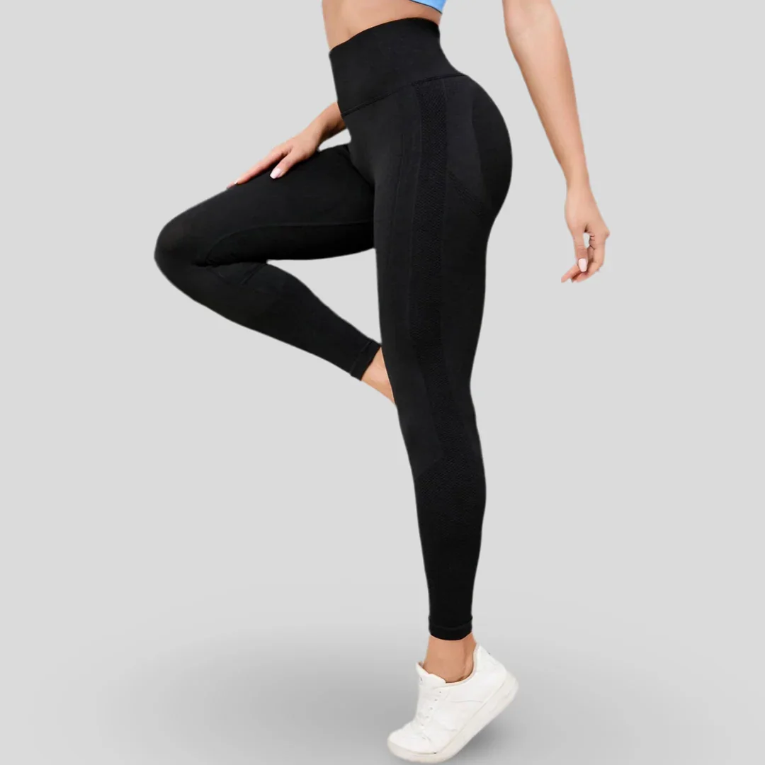 LEGGINGS DE SPORT TAILLE HAUTE - BASIC – Image 4
