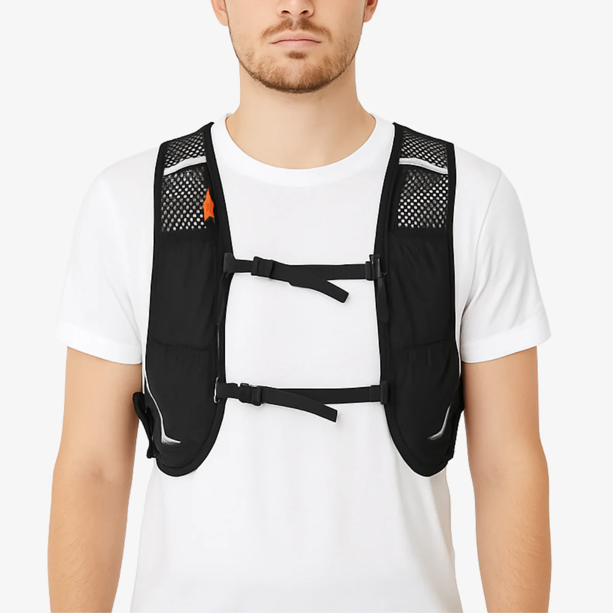 Gilet d’hydratation unisexe ultra léger respirant avec rangements multiples – Image 6