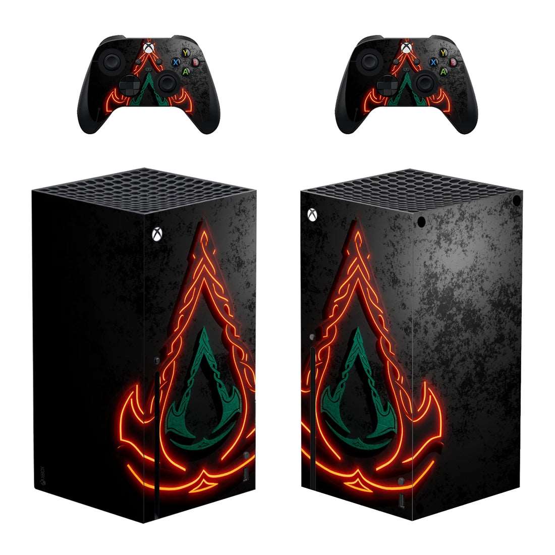 Autocollant Assassin's Creed Valhalla N°3 pour Xbox Series X - Skin 1 console et 2 contrôleurs – Image 4