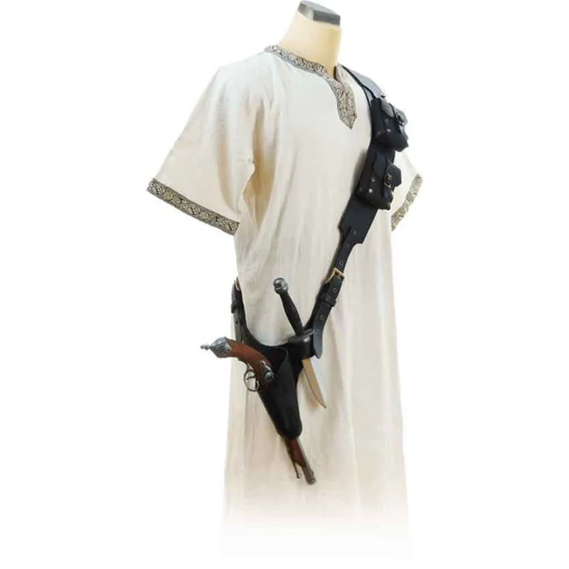 Baldric / Baudrier pour pistolet avec porte-épée et poignard / Assassin's Creed – Image 6