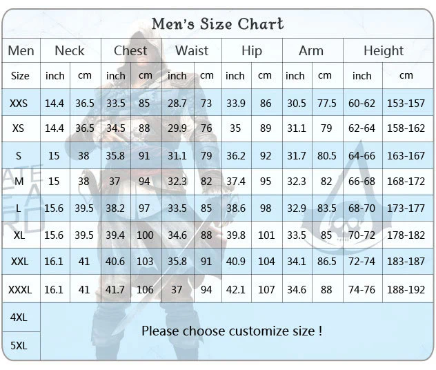 Costume Connor Kenway, Assassin's Creed III, différentes couleurs – Image 3