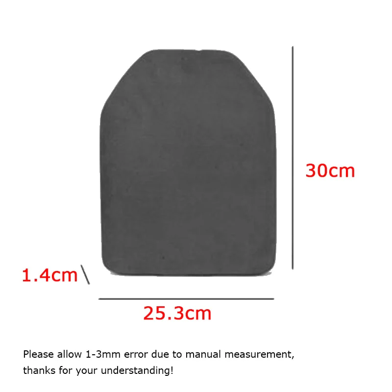 Plaque de choc, gilets Airsoft, 2 pièces – Image 5