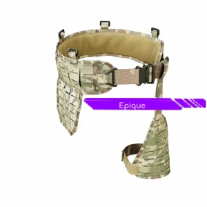 Ceinture de soutien rembourrée avec soutient de cuisse avec passant molle