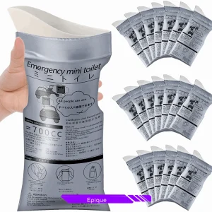 H9653c978b52e4c07934db0f72fdbed429-1-1-_1.pngv1690283671 5 sacs d'urine ou vomi d'urgence pour l'extérieur, 700ml