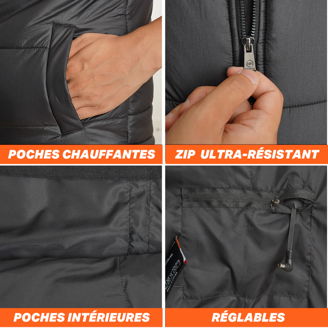 Heatcore™ Burst 6 - Doudoune Chauffante sans manches unisexe – Image 6