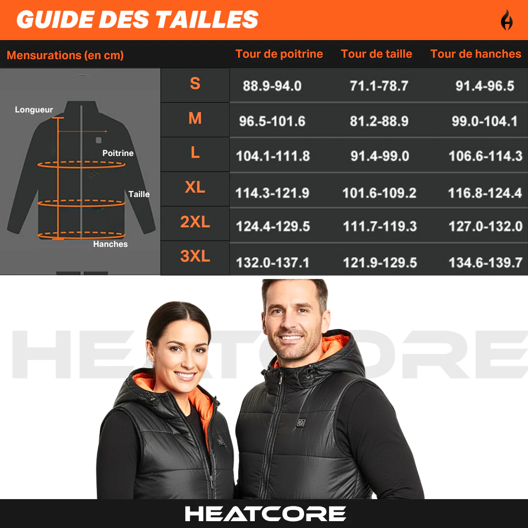 Heatcore™ Burst 6 - Doudoune Chauffante sans manches unisexe – Image 7