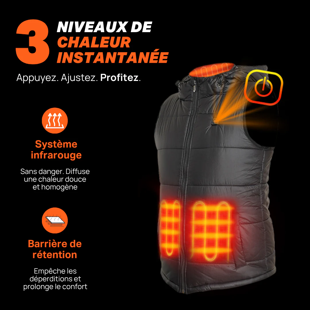 Heatcore™ Burst 6 - Doudoune Chauffante sans manches unisexe – Image 5