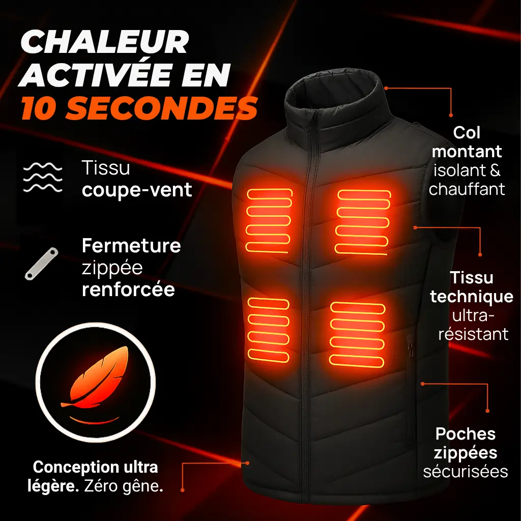 Heatcore S3 - Veste Chauffante sans manches Femme – Image 5