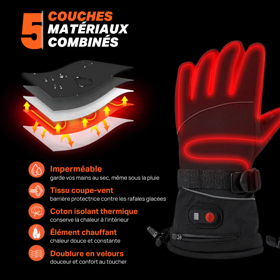 Heatcore Shark 3 - Gants chauffants 7.4V – Image 3