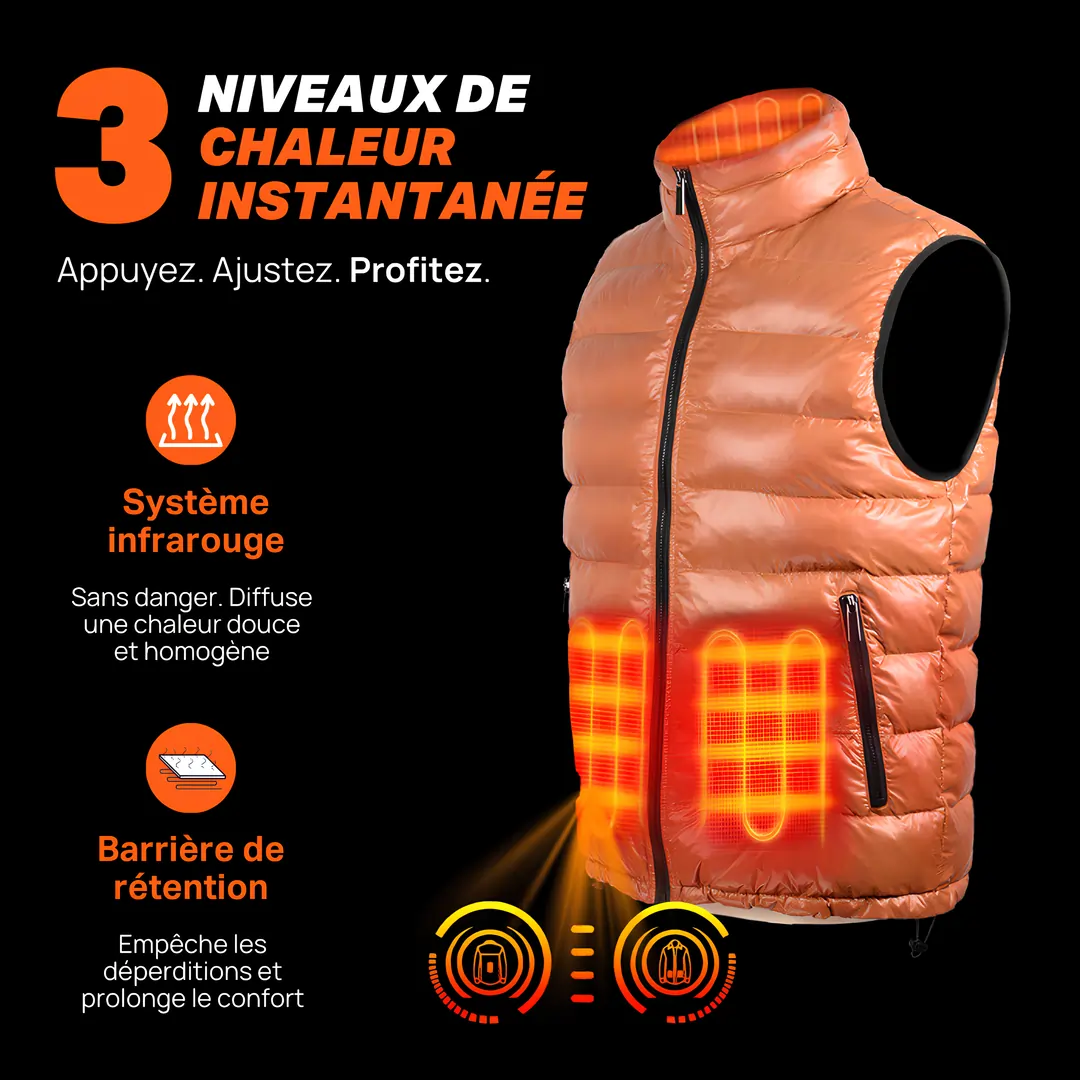 Heatcore™ Coral J8 - Doudoune Chauffante sans manches Unisexe – Image 5