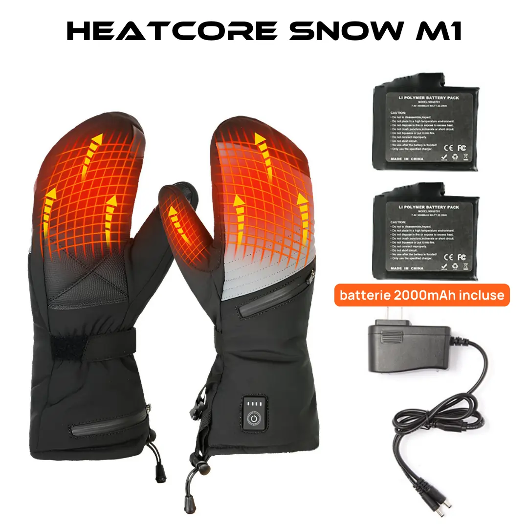 Heatcore™ Snow M1 – Gants Chauffants Grand Froid – Image 7
