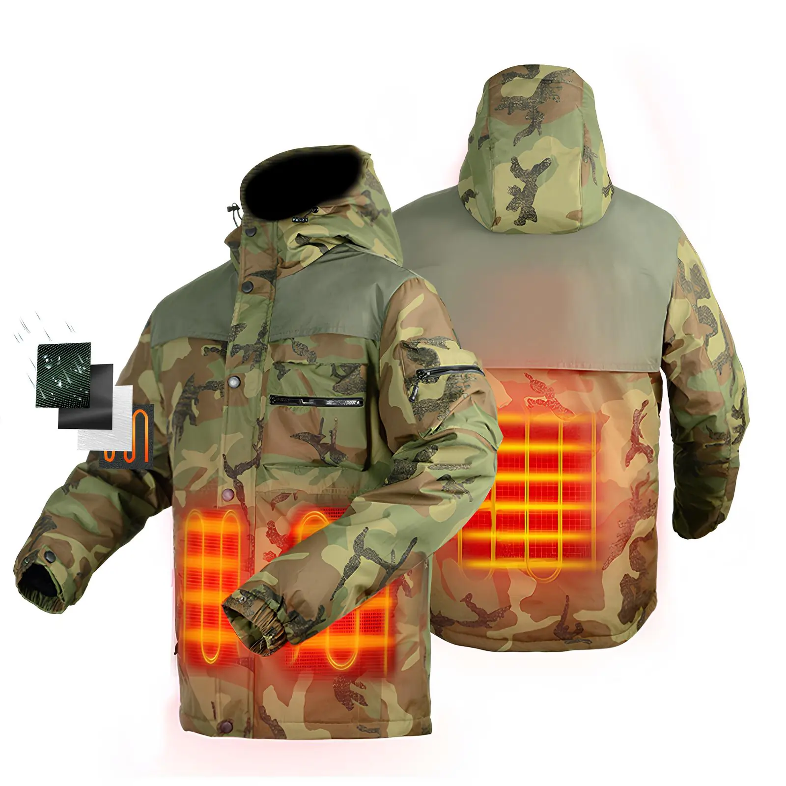 Heatcore™ Storm 4 - Manteau Chauffant Homme Camouflage – Image 3