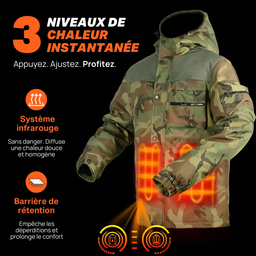 Heatcore™ Storm 4 - Manteau Chauffant Homme Camouflage – Image 2