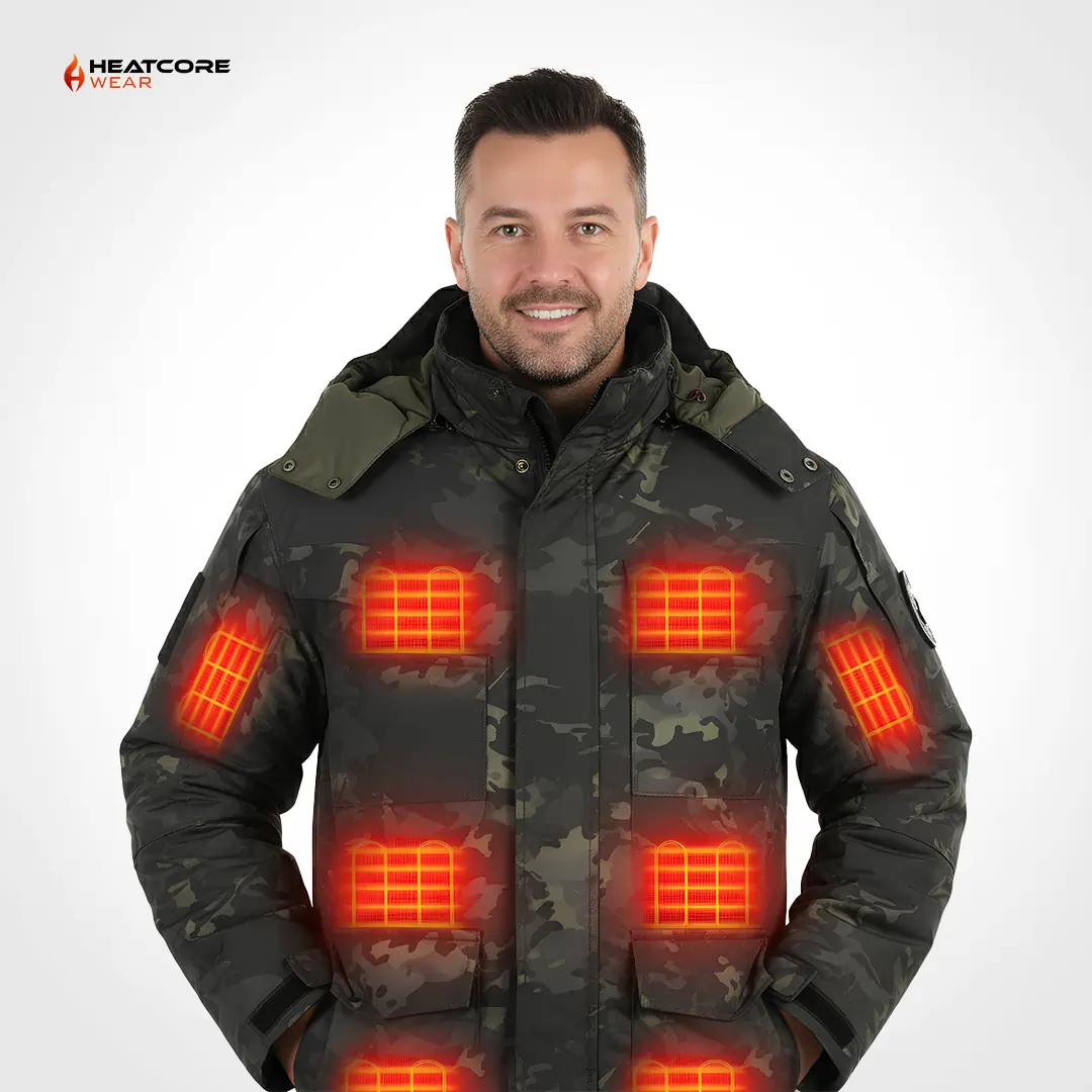 Heatcore™ Tactical 8 - Veste Chauffante Homme Camouflage – Image 5