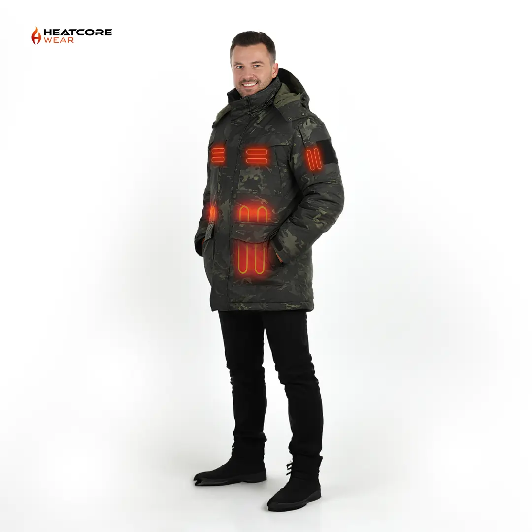 Heatcore™ Tactical 8 - Veste Chauffante Homme Camouflage – Image 8