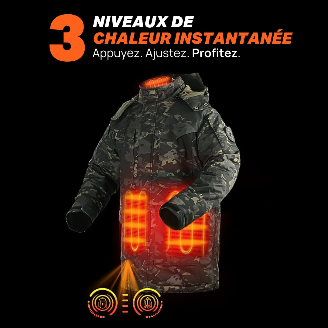 Heatcore™ Tactical 8 - Veste Chauffante Homme Camouflage – Image 6