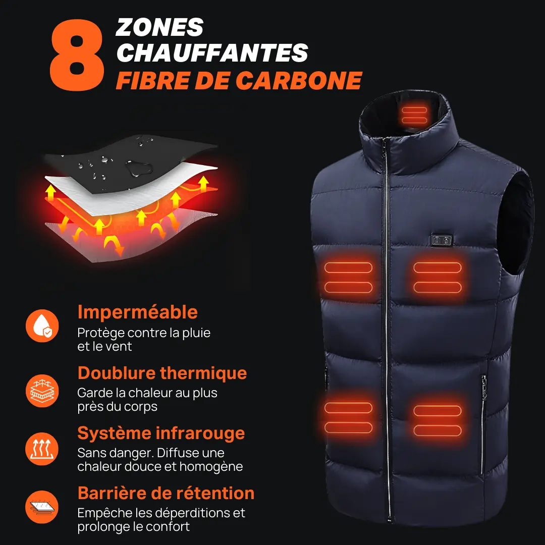 Heatcore™ ZR3 - Veste chauffante sans manches unisexe – Image 3
