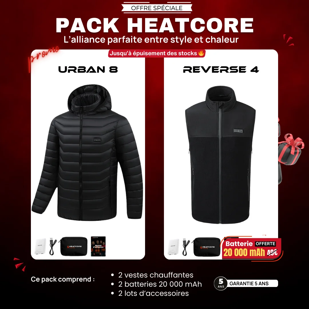 Pack Urban 8 – 2 Vestes + Batteries Offertes – Image 7