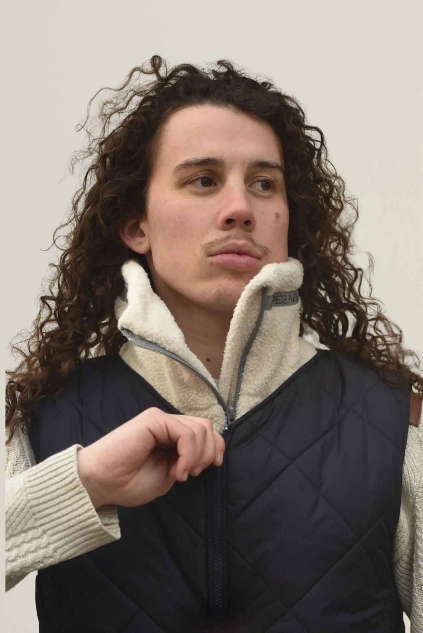 Plastron moutonné ANGEL II – Image 2