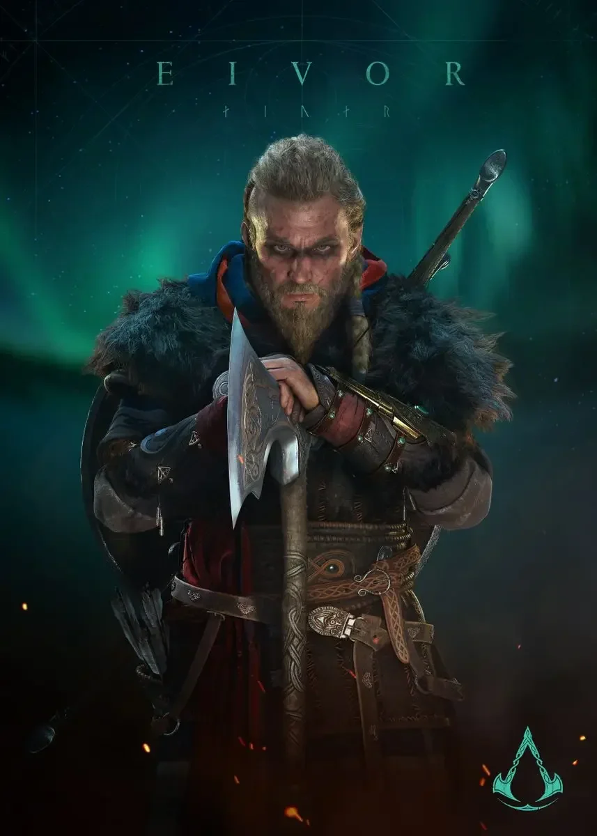 Poster sur toile des personnages - Assassin's Creed Valhalla – Image 7