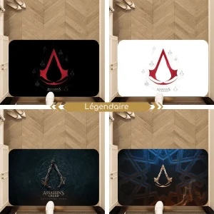 S3d1ba4c81e6048aa96137a00f4bfeaf4s.pngv1718903565 Tapis de sol Logo Assassin's Creed, antidérapant