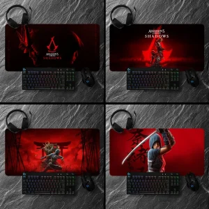 S418109f2c92d49eabb0e7b325e851f5bd.webpv1718901875 Tapis de souris Assassin's Creed Shadows, antidérapant