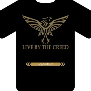 T-shirt "Live By The Creed" Desmond Miles - Assassin's Creed