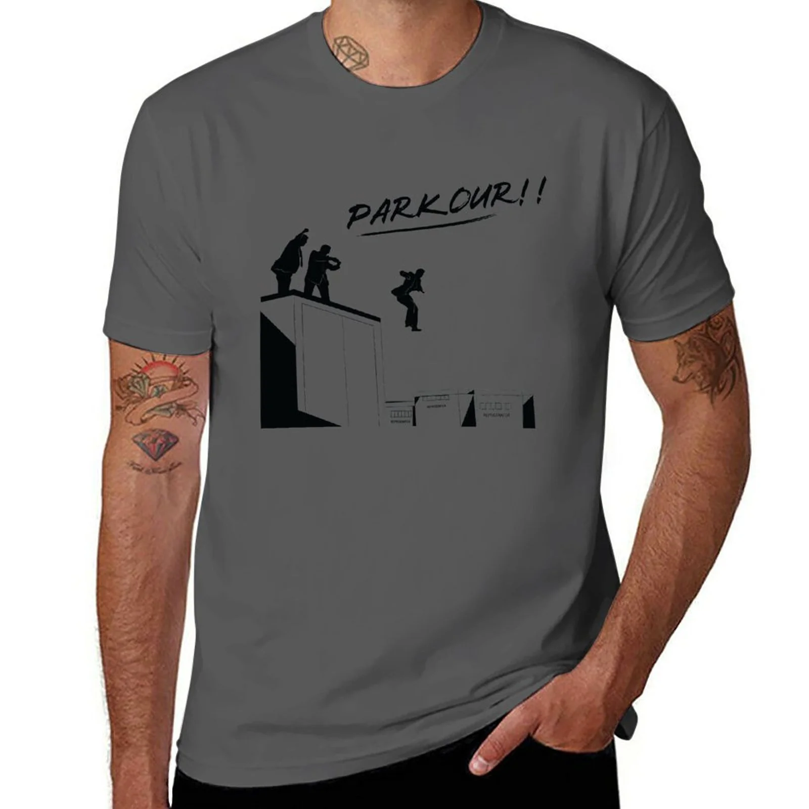 T-shirt Imprimé Parkour – Image 6