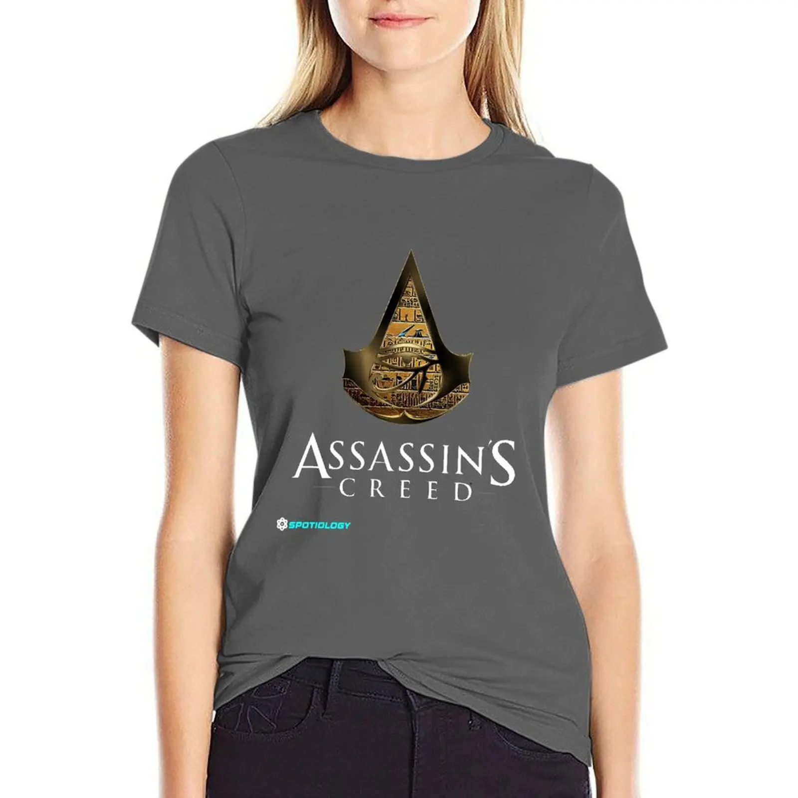T-Shirt Logo Assassin's Creed Origine pour Femme – Image 5