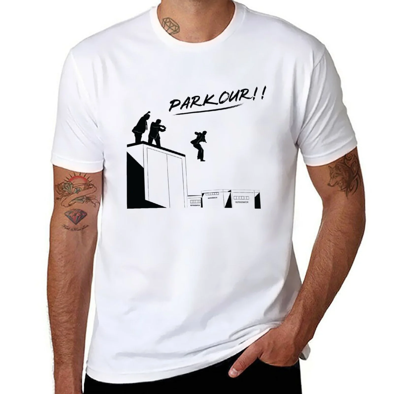 T-shirt Imprimé Parkour – Image 2