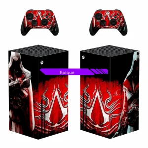 Autocollant Assassin's Creed Brotherhood pour Xbox Series X - Skin 1 console et 2 contrôleurs