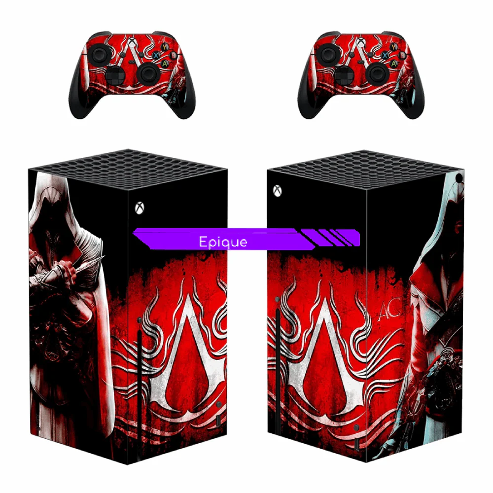 Autocollant Assassin's Creed Brotherhood pour Xbox Series X - Skin 1 console et 2 contrôleurs