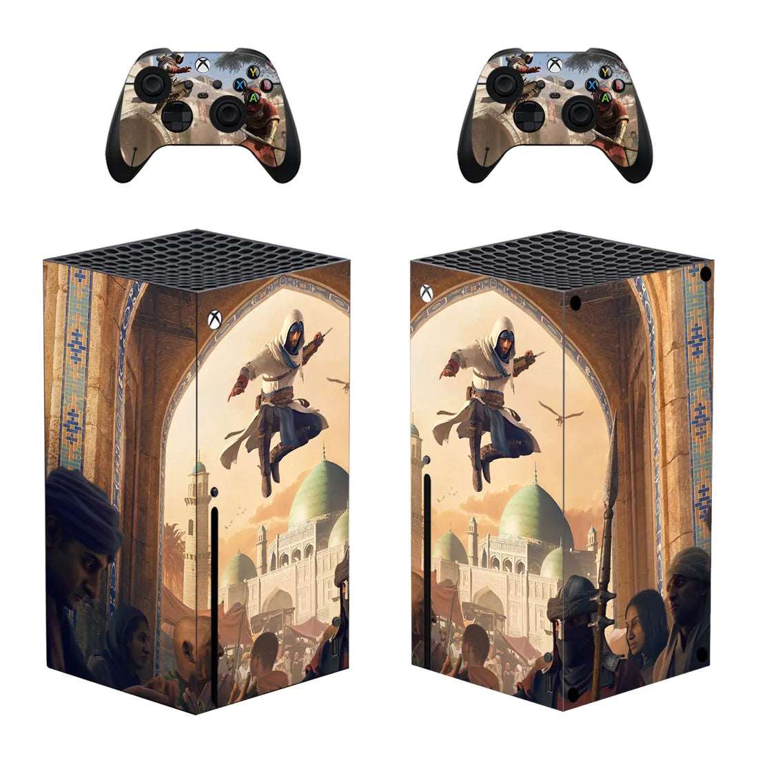 Autocollant Assassin's Creed Mirage - pour Xbox Series X et 2 contrôleurs - Vinyl – Image 4