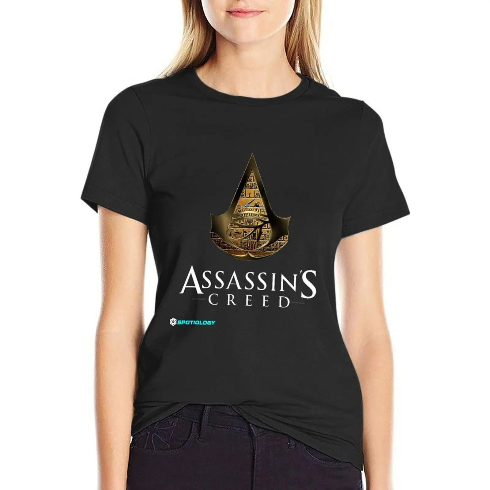 T-Shirt Logo Assassin's Creed Origine pour Femme – Image 2