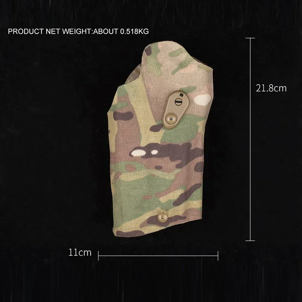 Holster tactique pour SIG SAUER P320 compatible lampe de poche X300 – Image 4